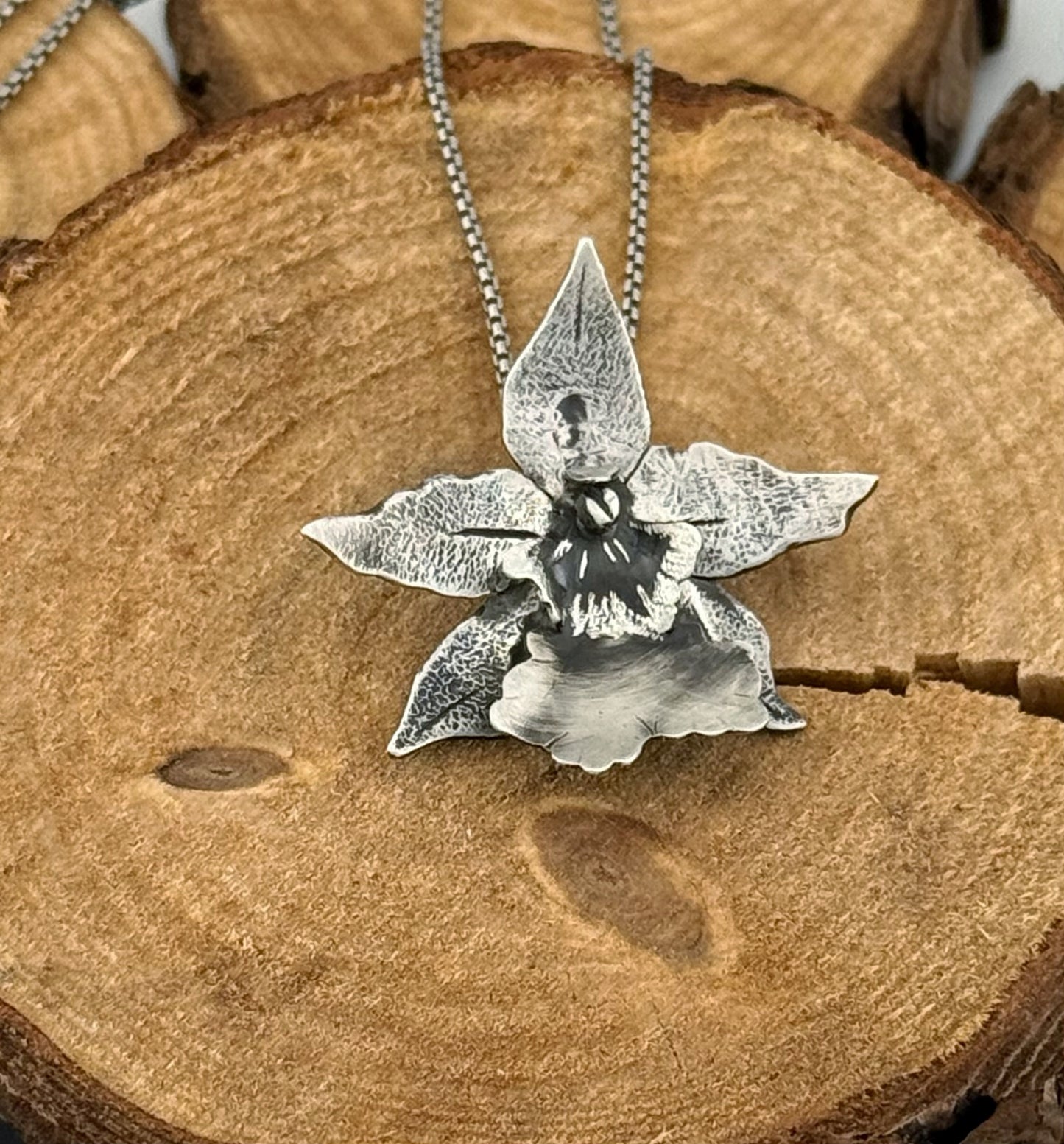 Butterfly Orchid Necklace