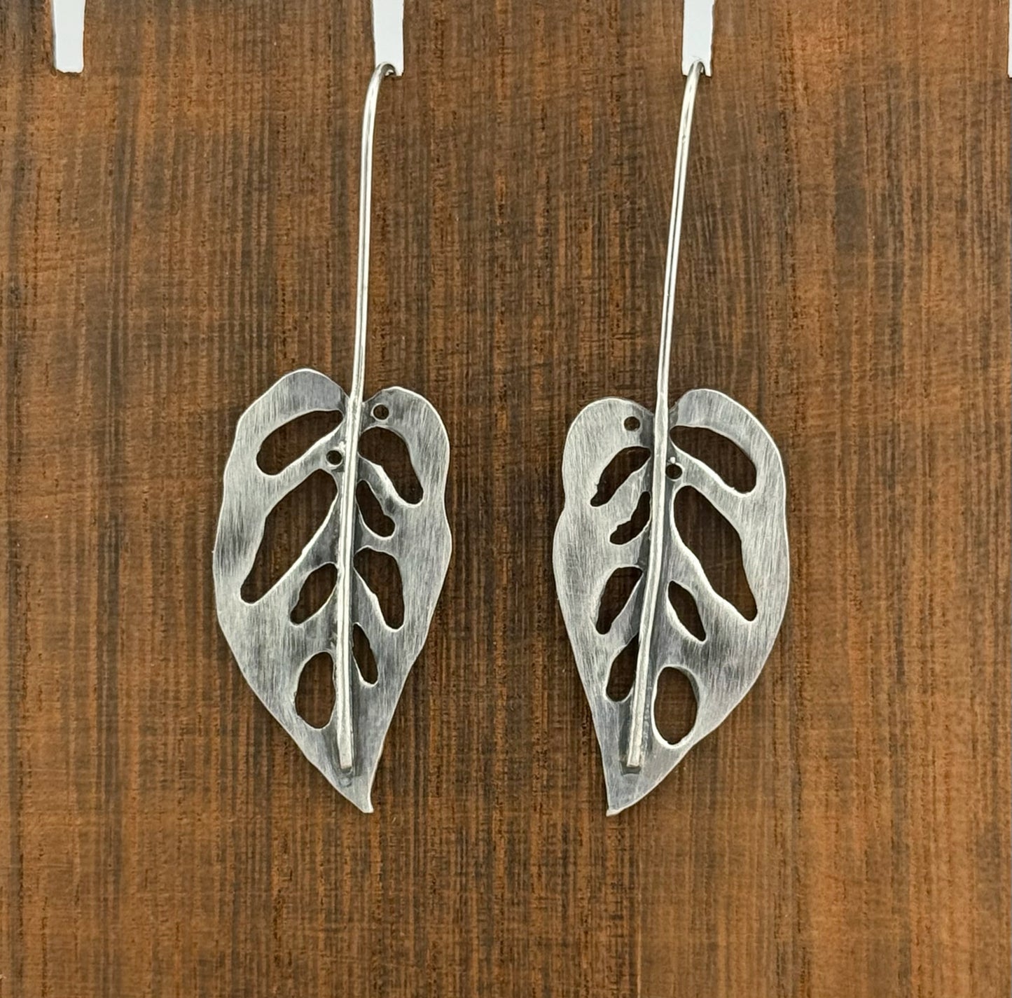 Monstera Leaf Earrings