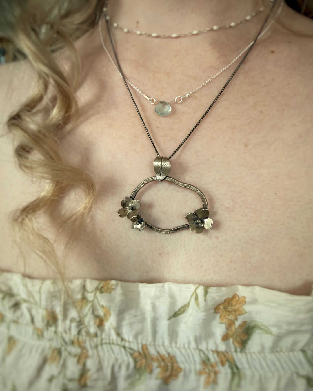 Dogwood Circle Necklace