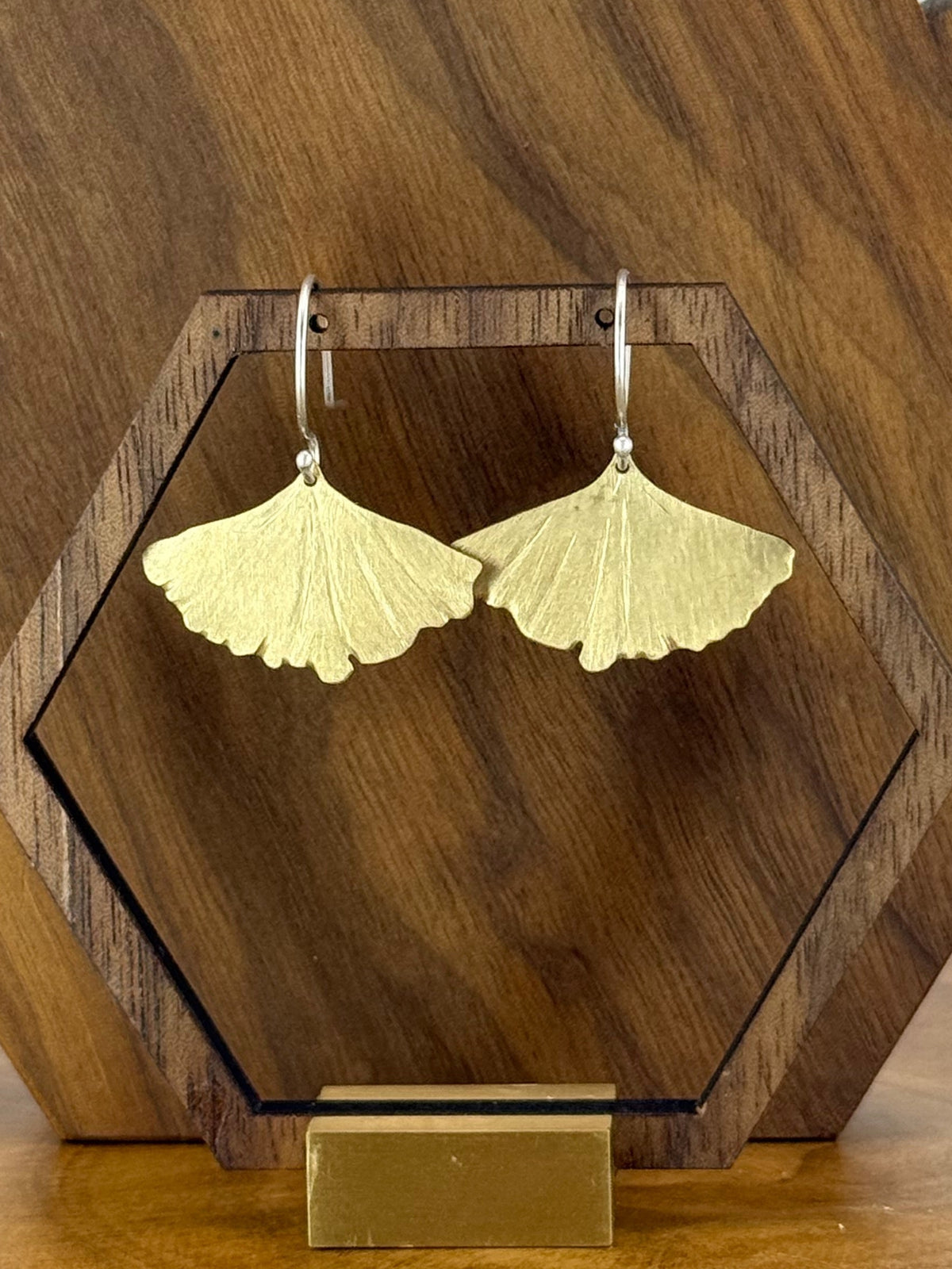 Gingko Leaves in Bronze