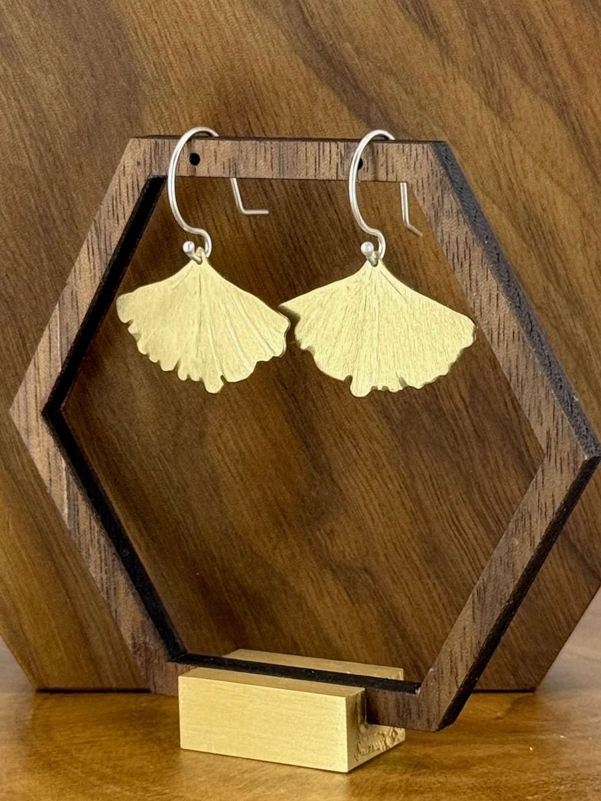 Gingko Leaves in Bronze